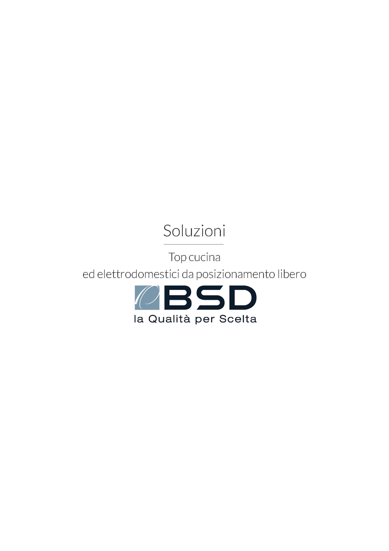 BSD SOLUZIONI FREE STANDING